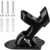 2.6cm Diam Wall-mount Flagpole Bracket 2-Hole Aluminum Flag Holder