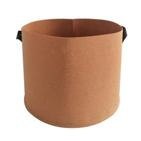 Portable Garden Grow Bag 6 Size Options Ranging 3-20 Gallons (Capacity: 20 Gallons, Color: Brown)