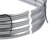 2 PC Oval Galvanized Steel Raised Bed Planters 97” x 48” x 12”