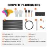 Aluminized Zinc Metal Raised Bed 95” x 47” - 2 Height Options