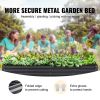 Aluminized Zinc Metal Raised Bed 95” x 47” - 2 Height Options