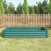 3-Color Options Coated Galvanized Steel Raised Bed 71x36x12”