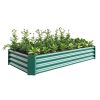 3-Color Options Coated Galvanized Steel Raised Bed 71x36x12”