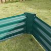3-Color Options Coated Galvanized Steel Raised Bed 71x36x12”