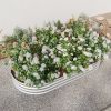 Large Oval Galvanized Steel Raised Garden Bed 89x45x11” 2 Colors