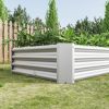 3-Color Options Coated Galvanized Steel Raised Bed 71x36x12”