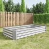 3-Color Options Coated Galvanized Steel Raised Bed 71x36x12”