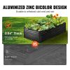 Aluminized Zinc Metal Raised Bed 95” x 47” - 2 Height Options