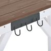 47”W x 65”H Indoor/Outdoor Potting Bench w/Multi-Shelf Storage