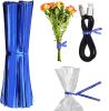 1000 Pack of Glossy Twist Ties. 4" Bag Ties by Amiff. Foil Twist Ties for Cellophane Bags and Party Bags. Foil Coated Ties. Bendable Multi-Func