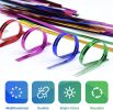 1000 Pack of Glossy Twist Ties. 4" Bag Ties by Amiff. Foil Twist Ties for Cellophane Bags and Party Bags. Foil Coated Ties. Bendable Multi-Func