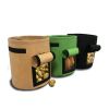 Root Crop Grow Bags Non-Woven Fabric 3 colors in 3 sizes