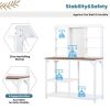 47”W x 65”H Indoor/Outdoor Potting Bench w/Multi-Shelf Storage