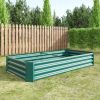3-Color Options Coated Galvanized Steel Raised Bed 71x36x12”