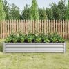 3-Color Options Coated Galvanized Steel Raised Bed 71x36x12”