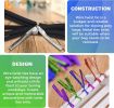 1000 Pack of Glossy Twist Ties. 4" Bag Ties by Amiff. Foil Twist Ties for Cellophane Bags and Party Bags. Foil Coated Ties. Bendable Multi-Func