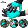 Gardening Gloves with Removable Claws for Easy Digging and Planting (4or8 claws)