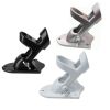 2.6cm Diam Wall-mount Flagpole Bracket 2-Hole Aluminum Flag Holder