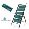 5-Tier Grow Boxes Elevated Raised Bed with Iron Triangle Frame